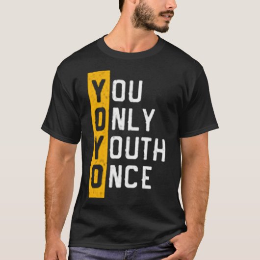 君は若い時だけ Tシャツ (正面)