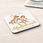 君は虎のカスタマイズ玉だ コースター (左側)