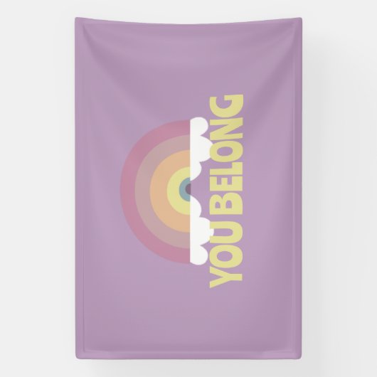 君は虹だ 横断幕 (縦)