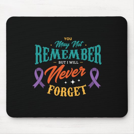 君は覚えていないかもしれないが私は一度も声を忘れ出せない マウスパッド (正面)