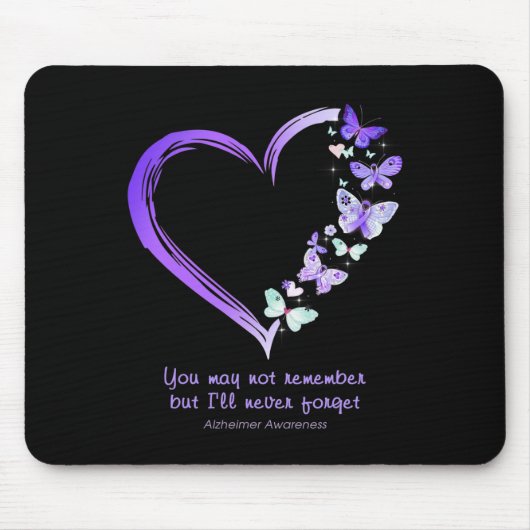 君は覚えていないかもしれないが、僕は決してハイマー忘れは思わない マウスパッド (正面)