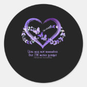 君は覚えていないかもしれないが、僕は決して神忘れ化しない ラウンドシール (正面)