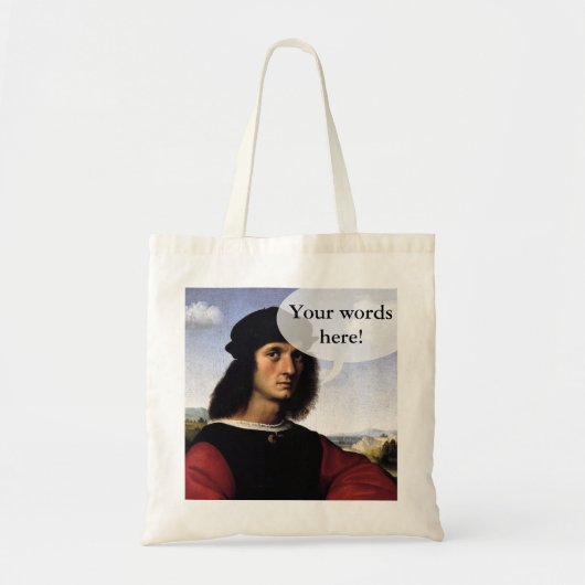 君は言い過ぎだ トートバッグ (正面)