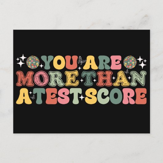 君は試験の点数を越す シーズンポストカード (正面)