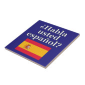 君は話スペインのかスペインの。フラグ タイル (側面)