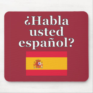 君は話スペインのかスペインの。フラグ マウスパッド