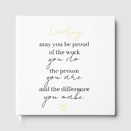 君は誇りを持った仕事を出して感謝していくれ ゲストブック