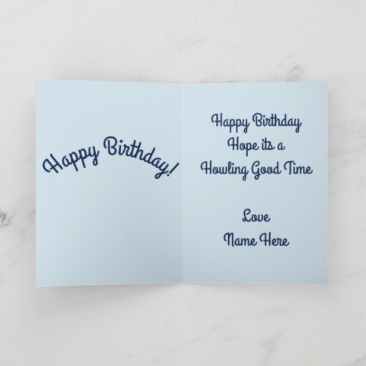 君は誕生日だ カード (内部)