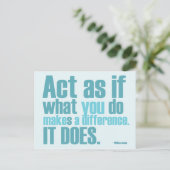 君は違いのはがきを作やる気を起こさせるる ポストカード (スタンド正面)