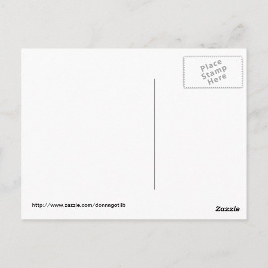 君は違いのはがきを作やる気を起こさせるる ポストカード (裏面)