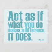 君は違いのはがきを作やる気を起こさせるる ポストカード (正面)