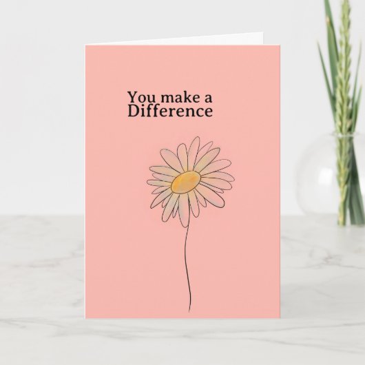 君は違いを生む カード (正面)