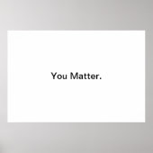 君は重要だ。 ポスター (正面)