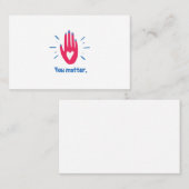 君は重要だ 名刺 (正面/裏面)
