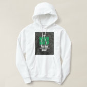 君は金を稼ぐ パーカ (デザイン正面)