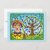 君は鍵_を握っている ポストカード (正面/裏面)