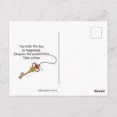 君は鍵_を握っている ポストカード (裏面)