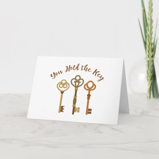 君は鍵 カード (正面)