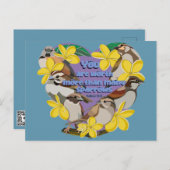 君は雀の数より多い ポストカード (正面/裏面)