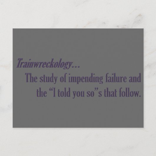 君は難破船で起こるのを待っている ポストカード (正面)