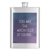 君は音を立てる人だ フラスク (正面)