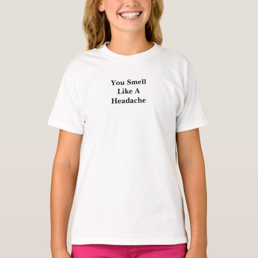 君は頭が痛い Tシャツ (正面)