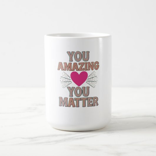 君は驚いたね コーヒーマグカップ (中央)