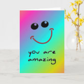 君は驚くばかりだ カード (黄色い花)