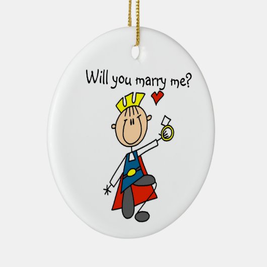 君は魅力的僕と結婚してくれ セラミックオーナメント (右)