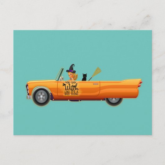 君は魔女の言い方が悪い ポストカード (正面)