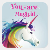 君は魔術的だ スクエアシール (正面)