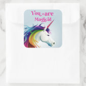 君は魔術的だ スクエアシール (バッグ)