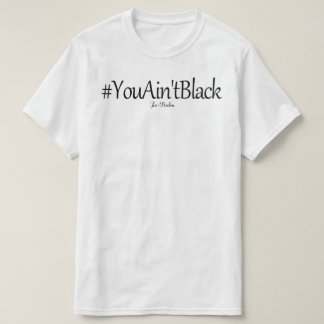 君は黒いジョー・バイデン氏ではない Tシャツ