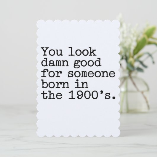 君は1900年代の人生まれに似合っていおもしろいる シーズンカード (スタンド正面)