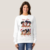 君は…ベーシックスウェットシャツ スウェットシャツ (正面フル)