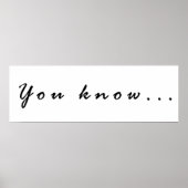 君は… ポスター (正面)