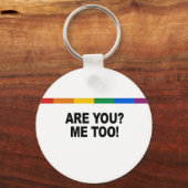 君は – 僕も キーホルダー (正面)