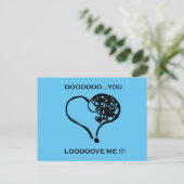 君は？愛して！ ポストカード (スタンド正面)