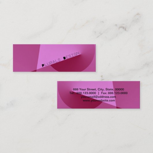 君は…(5) スキニー名刺 (正面/裏面)