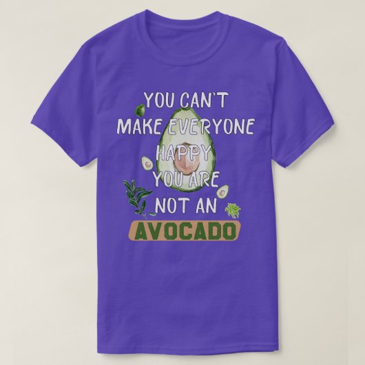 君はcantx27を作る皆を幸せにする君はavocではない tシャツ (デザイン正面)