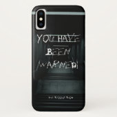 君はiPhone警告のケースだ Case-Mate iPhoneケース (裏面)