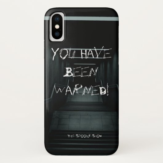 君はiPhone警告のケースだ Case-Mate iPhoneケース (裏面)