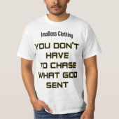 君はTシャツを大切にしなくていい Tシャツ (正面)