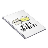 君もきっとビリーブ！ 面白いチーズのダジャレ ノートブック (右側)