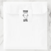 君もしに哲学を持って来た スクエアシール (バッグ)