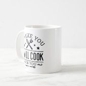 君もしの為に調理師する コーヒーマグカップ (正面左)
