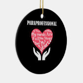 君もしの考え手が一杯だ セラミックオーナメント (右)