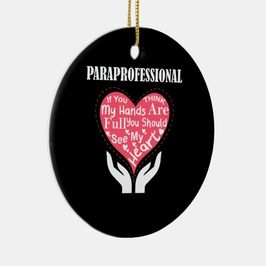 君もしの考え手が一杯だ セラミックオーナメント (右)