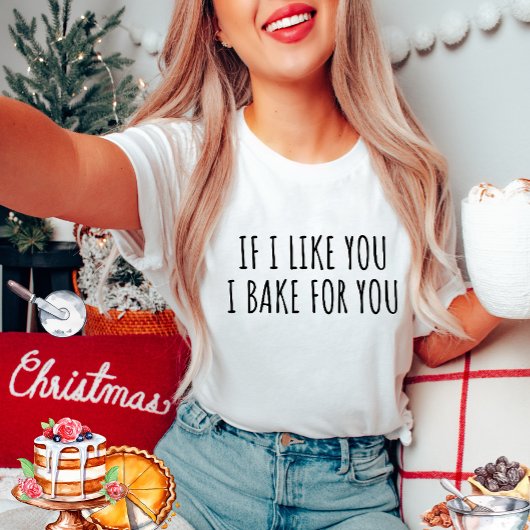 君もしのTシャツに合わせて焼くのが好きだ Tシャツ