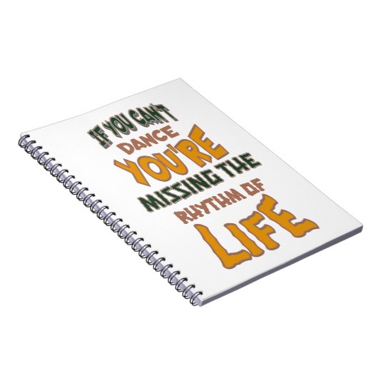君もしはあなたはLifの韻恋しく思を踏むことはできない ノートブック (右側)